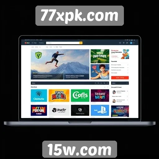 Facilidade de navegação e usabilidade do 77xpk.com
